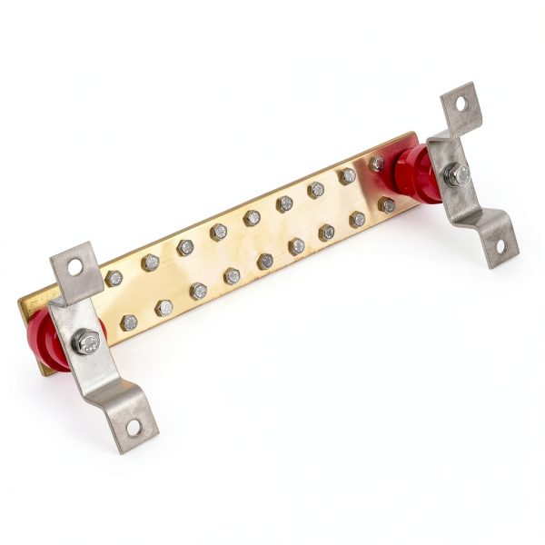 Bulls Hardware Copper Ground Bar Kit UL Insulator 12 Inch-4