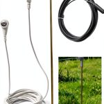 Dvvsav Copper Grounding Rod Kit Pure Copper Material DIY-0