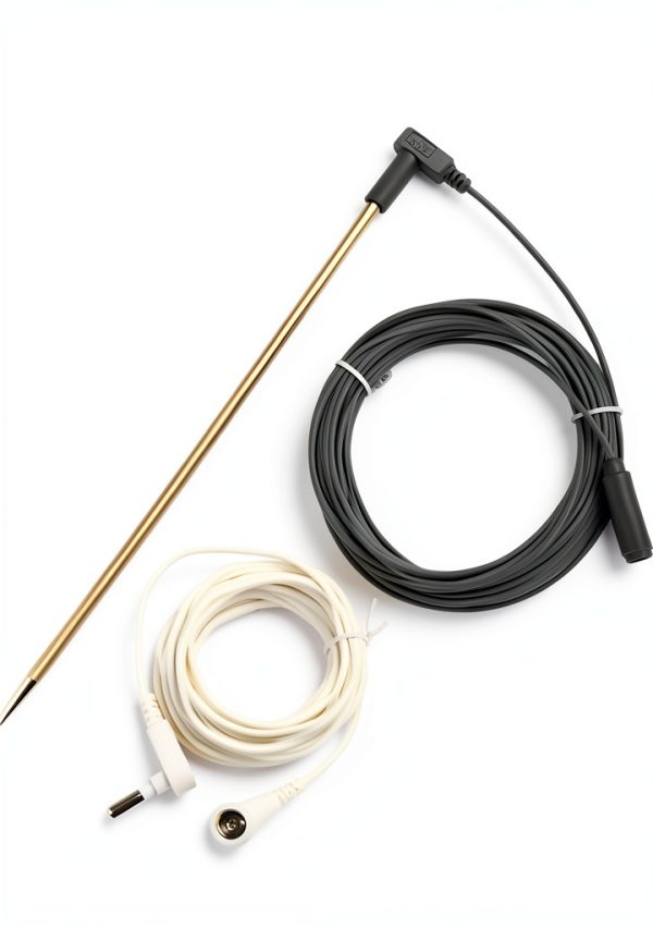 Dvvsav Copper Grounding Rod Kit Pure Copper Material DIY-2