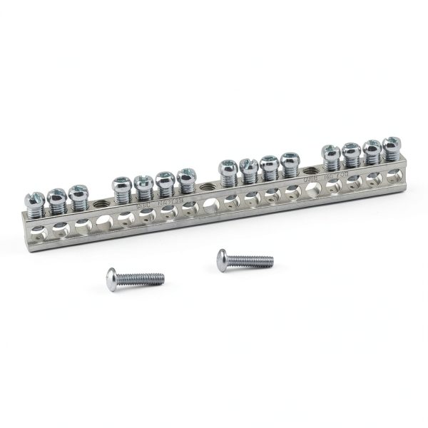 Square D Grounding Bar 15 Terminals Electrical Tool-0