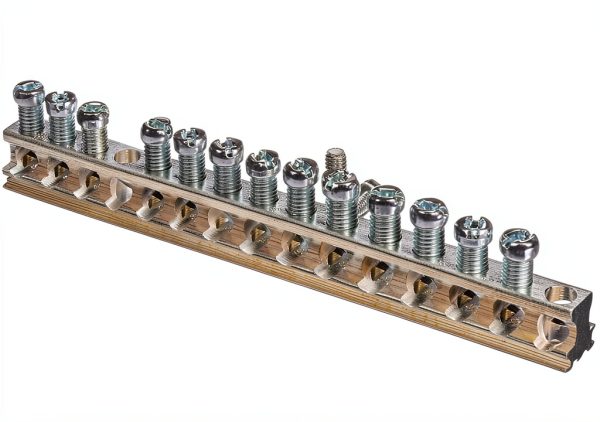 Siemens Ground Bar 15 Terminal Copper Electrical Panel Mount-3