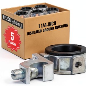 SELECT LIGHTING Ground Bushing Metal Electrical Safety-0