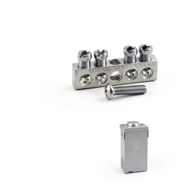 Square D Ground Bar Kit 4 Terminal Aluminum Electrical-2