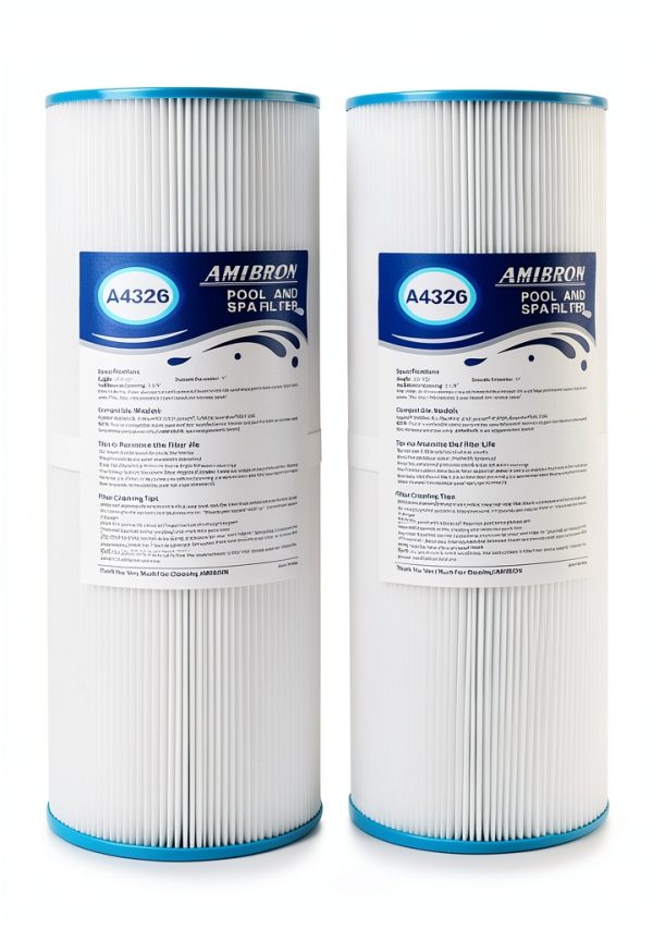 Pool Filter Cartridge AmiBron Trilobal Fabric 13in-0