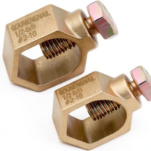 Bulls Hardware Copper Ground Rod Clamp Electrical Grounding-0