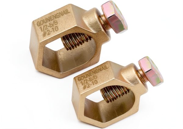 Bulls Hardware Copper Ground Rod Clamp Electrical Grounding-0