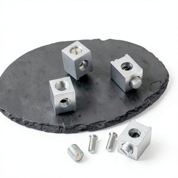 Blulu Aluminum Ground Lug 4-2/0 Panel Mount Electrical-4
