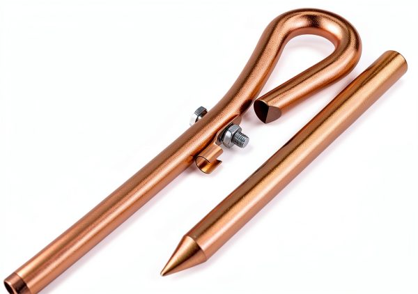 MOKIKUBA Copper Grounding Rod Wire Kit Electrical Safety-4