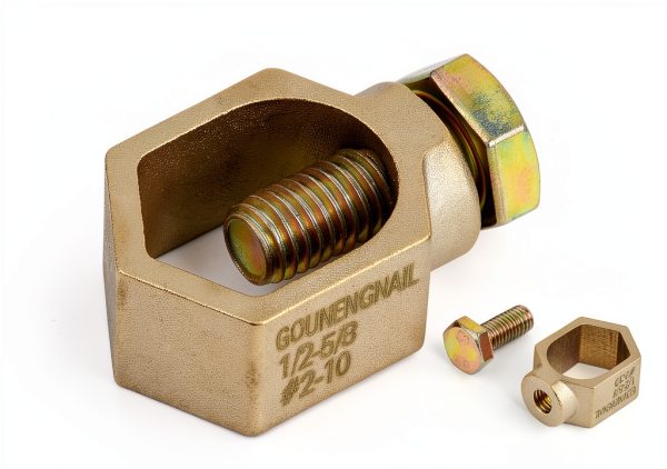 Bulls Hardware Copper Ground Rod Clamp Electrical Grounding-1