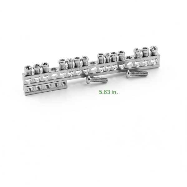 Square D Grounding Bar 15 Terminals Electrical Tool-1