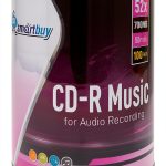 Smartbuy 52X CDR 700MB 80min 100 Pack Blank Disc-0