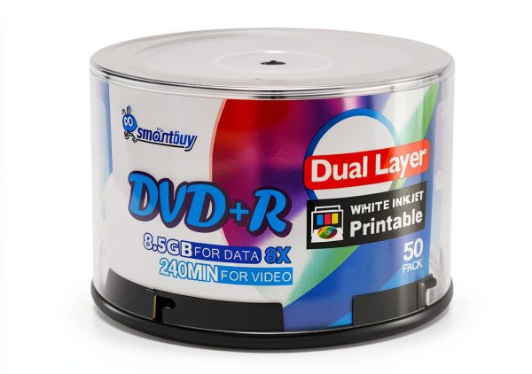 Blank DVD+R Disc SEYOO 8X 25min 50 Pack Premium-0