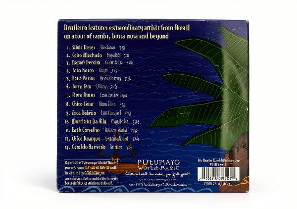 Putumayo World Music CDs Vinyl Tropicália Samba Bossa Nova-1