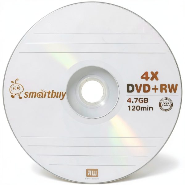 Smartbuy DVD+RW 4X 4.7GB 50 Pack Blank Discs-1