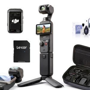 DJI Osmo Pocket 3 Gimbal Camera Creator Combo with 64GB Card-0