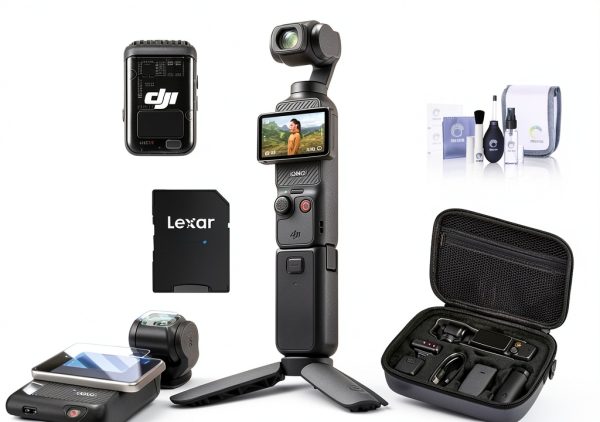 DJI Osmo Pocket 3 Gimbal Camera Creator Combo with 64GB Card-0