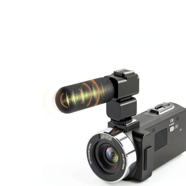 Camcorder Video Camera 4K HD 80MP V107 Black by Peryoua-5