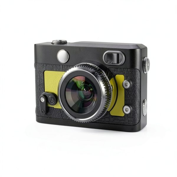 Mini Keychain Camera MGW Star 64GB 1080P Retro Video Cam Yellow-5