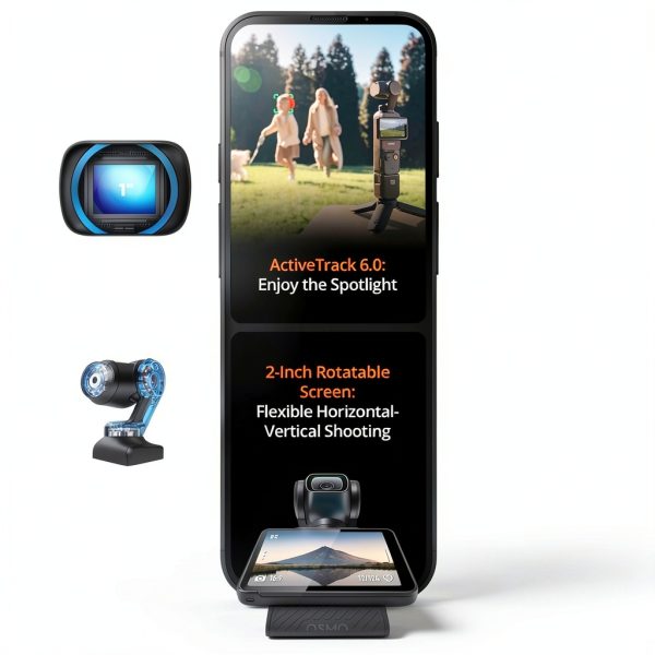 DJI Osmo Pocket 3 Gimbal Camera Creator Combo with 64GB Card-6