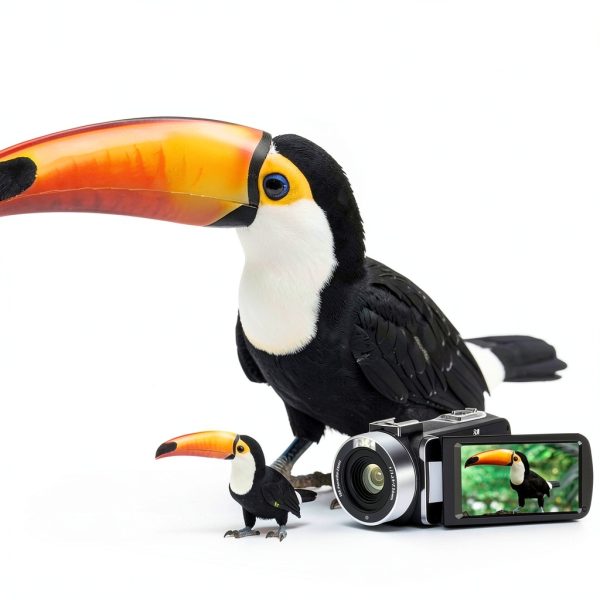 4K Video Camera lovpo Camcorder 48MP HD WiFi 18X Zoom Touch Screen-1