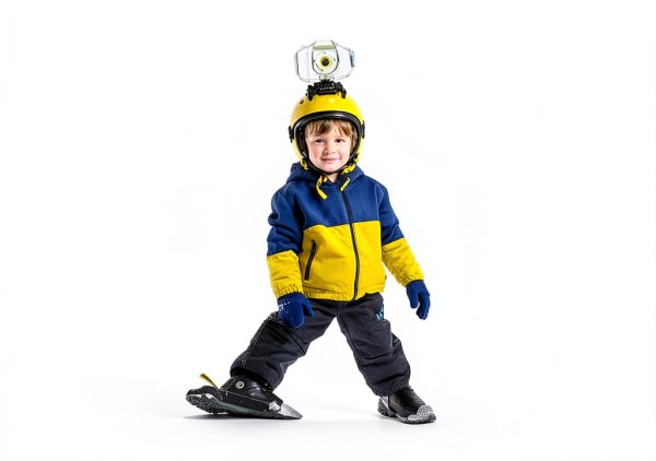 Kids Waterproof Camera Agoigo W1 1080p HD Digital Camcorder Blue-3