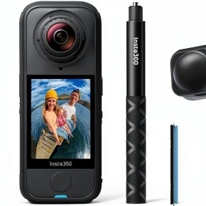 Insta360 X4 Air Starter Bundle Action Camera Black 1TB-0