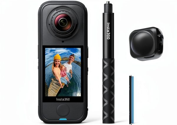 Insta360 X4 Air Starter Bundle Action Camera Black 1TB-0