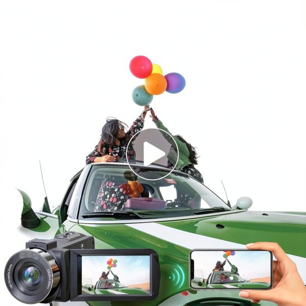 8K Video Camera MURAUX 48MP IR Night Vision 3 inch Touchscreen-1