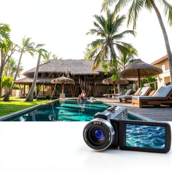 8K 64MP Video Camera GTYOLOR 18X Zoom NightVision, 32GB SD Card-1