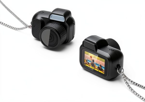 Mini Keychain Camera, 1080P 2MP Mini Thumb Sized Camera Keychain, Micro Video Camera Camcorder, with 100 Mins Battery Life, for Students, Kids-7