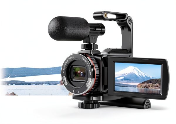 4K Video Camera Dumjug HDV900 Camcorder 64MP Dual Lens 21X Zoom-6