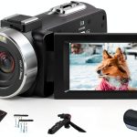 8K 64MP Video Camera GTYOLOR 18X Zoom NightVision, 32GB SD Card-0