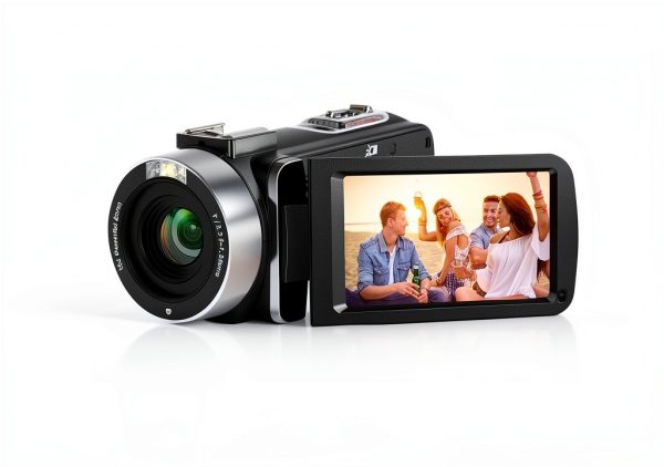 4K Video Camera lovpo Camcorder 48MP HD WiFi 18X Zoom Touch Screen-6