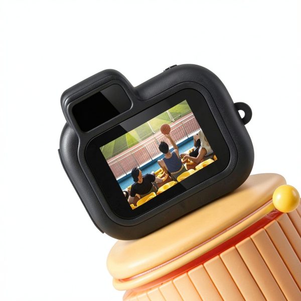 Mini Keychain Camera, 1080P 2MP Mini Thumb Sized Camera Keychain, Micro Video Camera Camcorder, with 100 Mins Battery Life, for Students, Kids-1