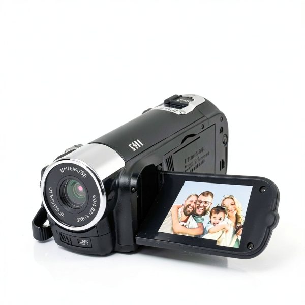 Digital Camcorder, Portable 1080P High Definition Digital Video Camera DV Camcorder 16X Zoom 270° Rotation Built-in Battery with SD Card for Students Teens Beginner-6