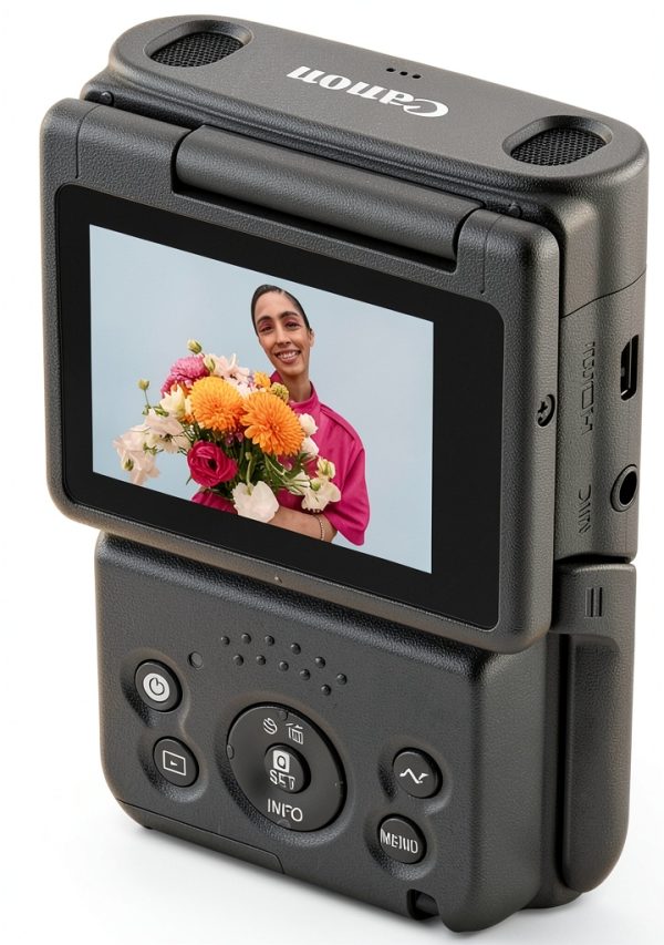 Canon PowerShot V10 Compact Vlogging Camera 1" CMOS 4K Video Black-8
