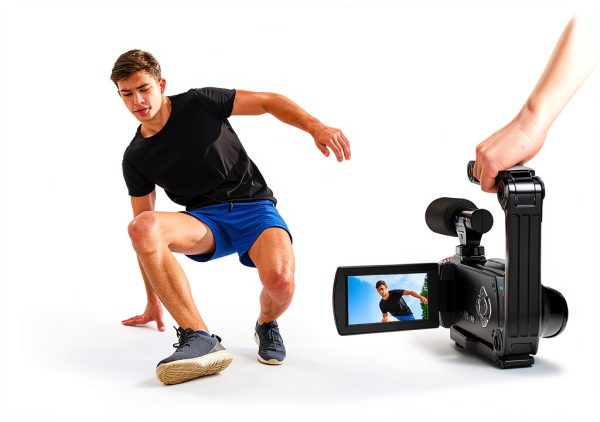 4K Video Camera Dumjug HDV900 Camcorder 64MP Dual Lens 21X Zoom-4
