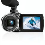 Video Camera, FHD 4K 48MP Recorder for YouTube, 32G SD Card Vlogging Camera for TikTok, 3" 270° Rotation Screen 18X Zoom Vlogging Camcorders, Gift for Kids,Teens,Students,Beginners,Elders-0