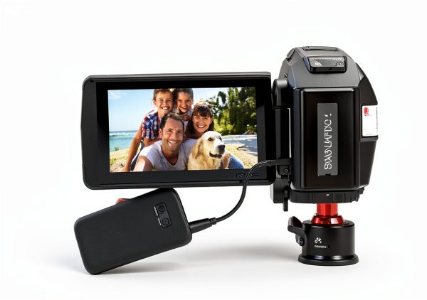 Video Camera Camcorder Digital YouTube Vlogging Camera Recorder FHD 1080P 24.0MP 3.0 Inch 270 Degree Rotation Screen 16X Digital Zoom Camcorder with Microphone,Remote Control and 2 Batteries-5