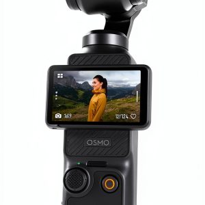 DJI Osmo Pocket 3, Vlogging Cameras with 1'' CMOS & 4K/120fps Vlog Camera, 3-Axis Stabilization, Fast Focusing, Face/Object Tracking, Digital Vlogging Camera for YouTube-0