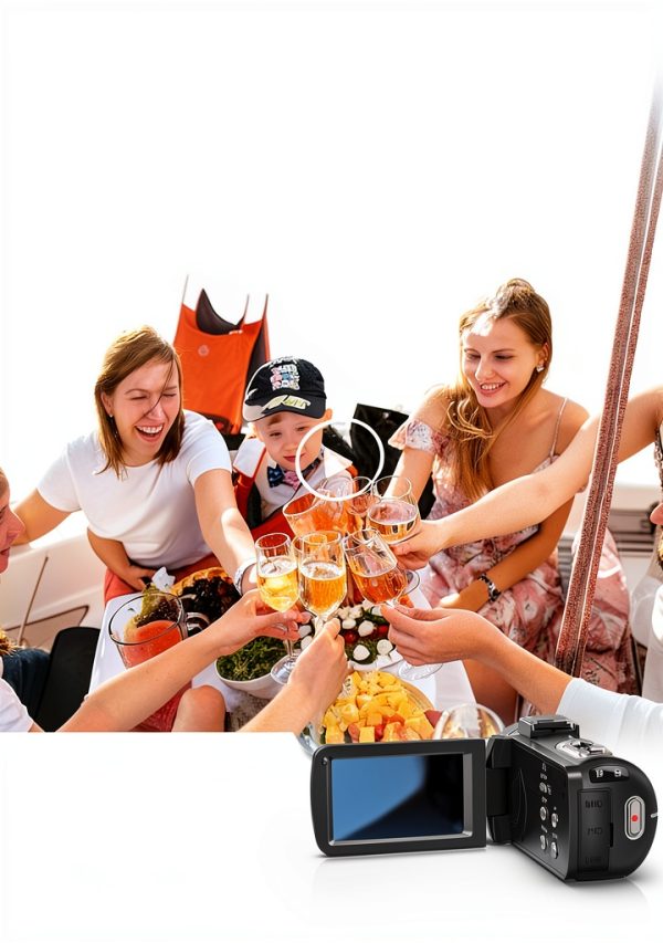 8K 64MP Video Camera Carlhip Camcorder 18X Zoom Screen Night Vision-1