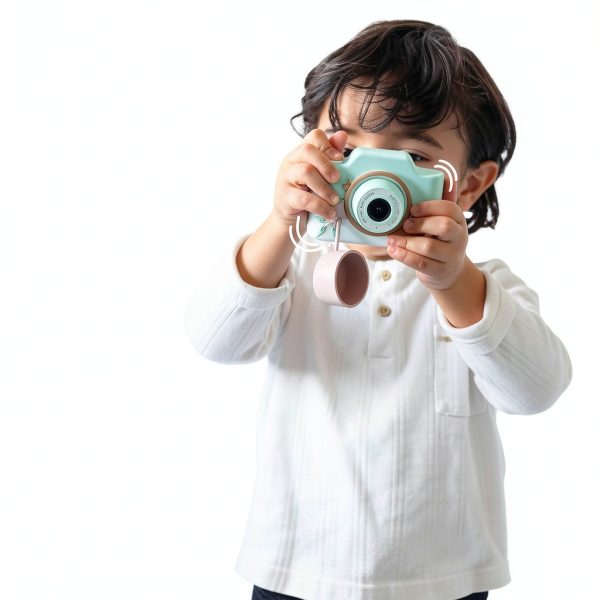 Kidamento Kids Digital Camera & Video Camcorder with Touchscreen, Soft Silicone Casing, Detachable Lens Cap, 32GB Memory Card - Model K Zippy The Sloth-4