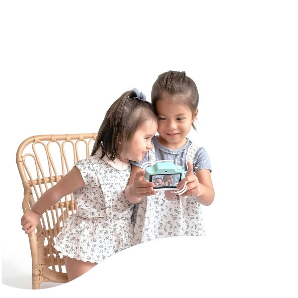 Kidamento Kids Digital Camera & Video Camcorder with Touchscreen, Soft Silicone Casing, Detachable Lens Cap, 32GB Memory Card - Model K Zippy The Sloth-3