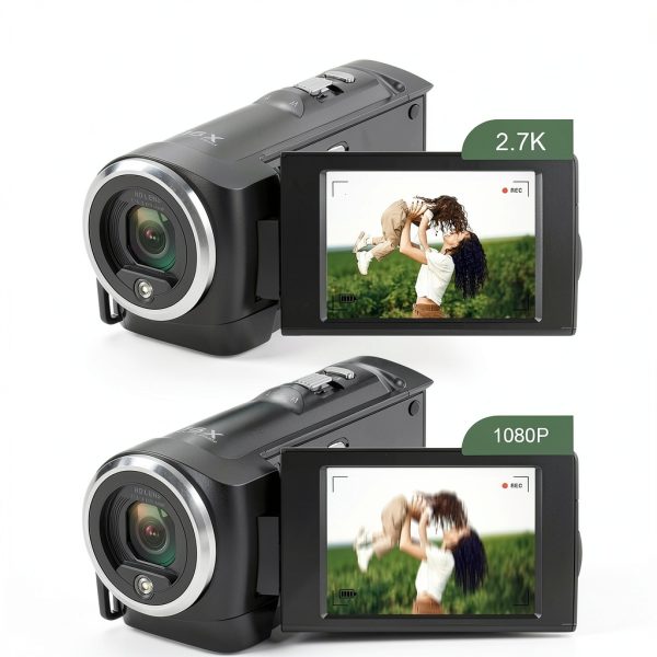 2.7K Video Camera Tixeuo DV110 Black 50MP 16X Zoom 32GB Card-1