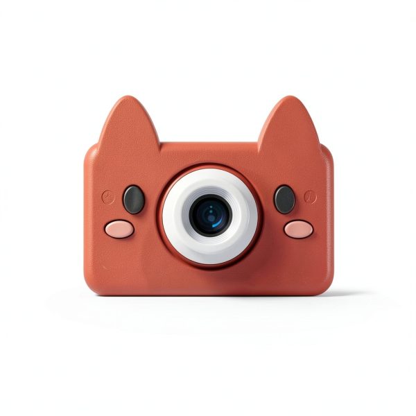 Kids Digital Camera by Kidamento Model C Akito Fox 32GB Silicone-2