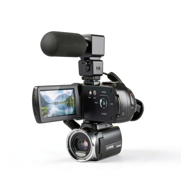 Video Camera Camcorder FHD 1080P 36MP YouTube Vlogging Camera Recorder 3.0 Inch 270 Degree Rotation Screen 18X Digital Zoom Camcorders with Microphone,32GB SD Card and 2 Batteries-4
