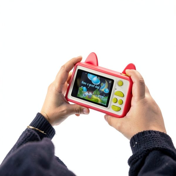 Kids Digital Camera by Kidamento Model C Akito Fox 32GB Silicone-5