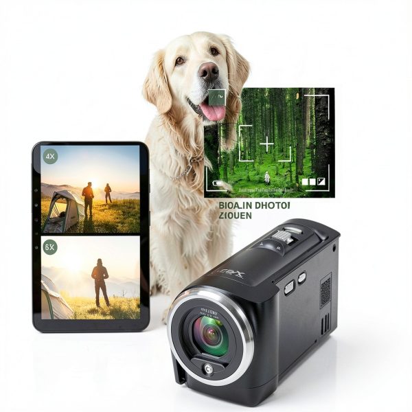 2.7K Video Camera Tixeuo DV110 Black 50MP 16X Zoom 32GB Card-2