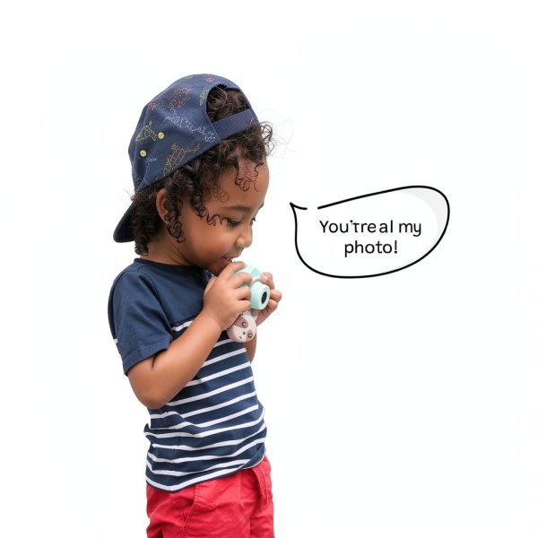 Kidamento Kids Digital Camera & Video Camcorder with Touchscreen, Soft Silicone Casing, Detachable Lens Cap, 32GB Memory Card - Model K Zippy The Sloth-6