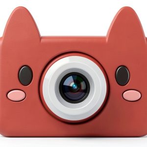 Kids Digital Camera by Kidamento Model C Akito Fox 32GB Silicone-0